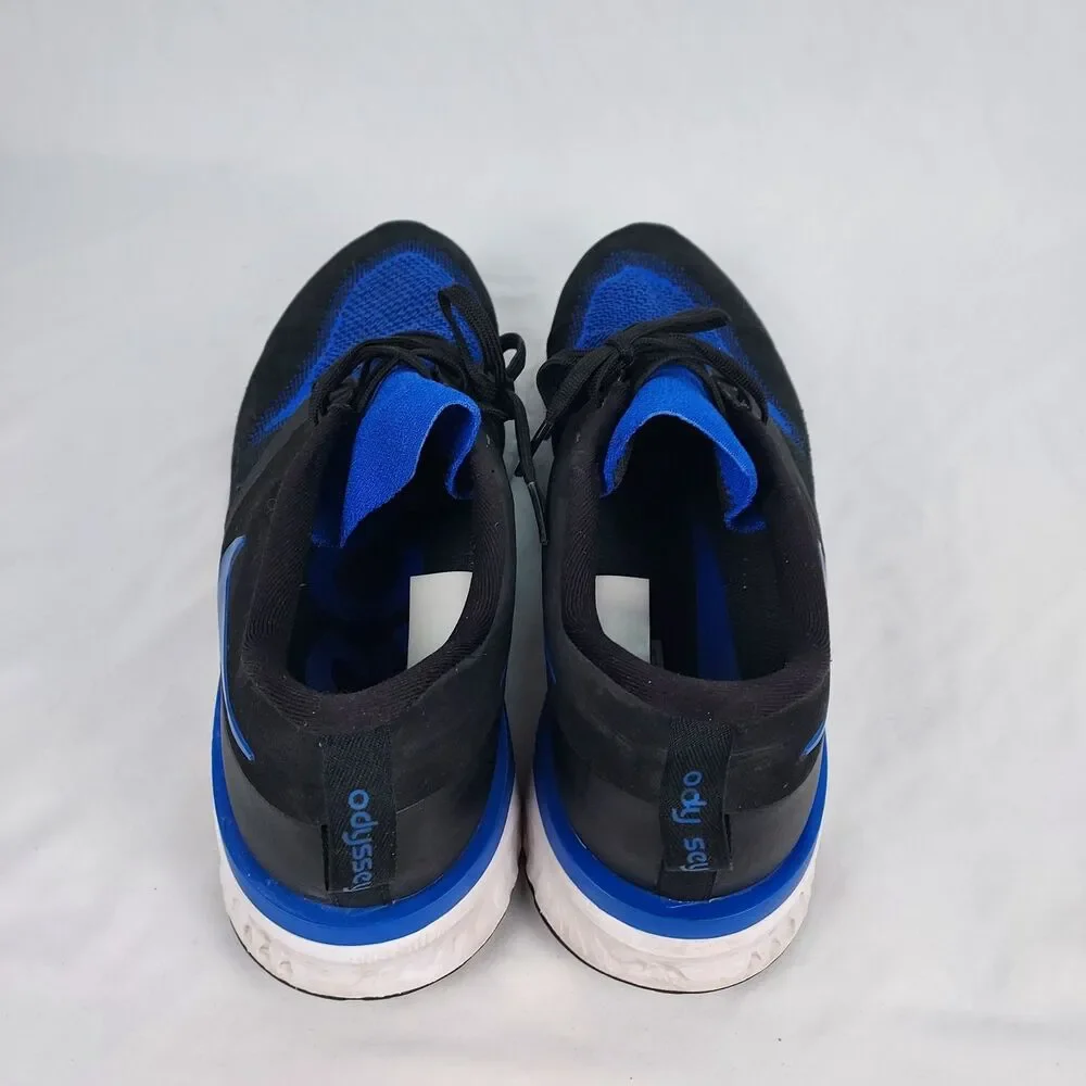 Nike Revolution 5 Mens 13 Running Sneakers Black Blue Lightweight Shoes